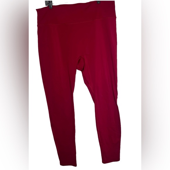 Fabletics Infinity Motion 365 High Waisted Leggings color cherry red Size 4X - Picture 11 of 16